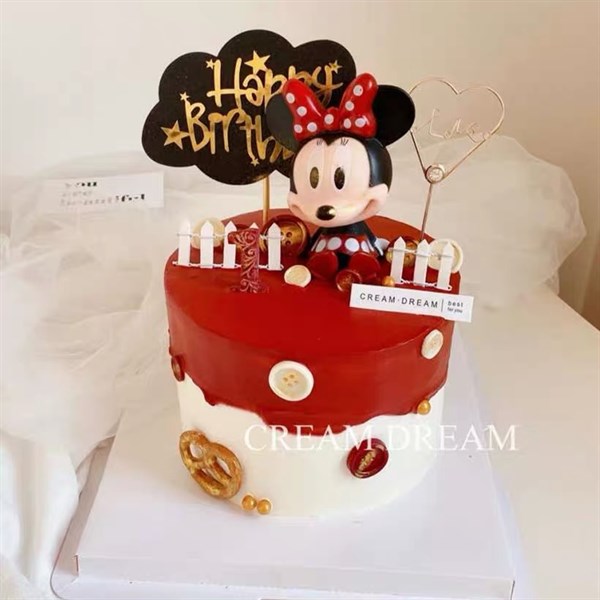Trang trí Minnie + giá đỡ