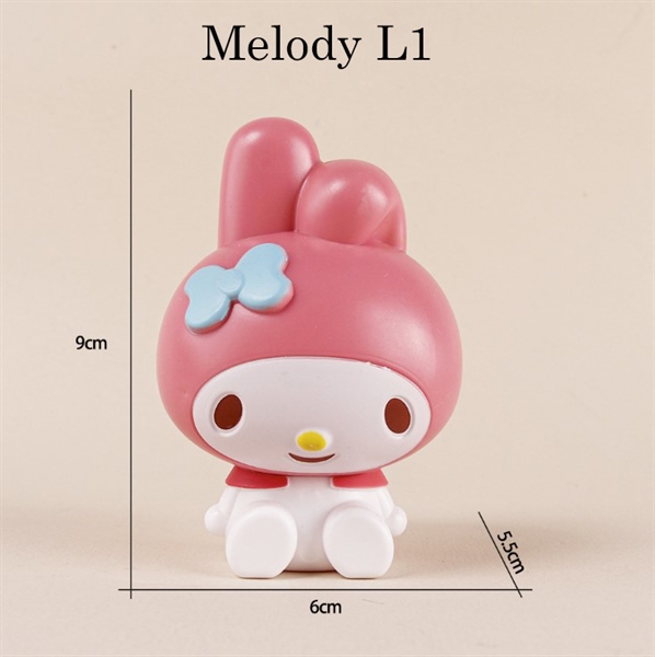 Trang trí mô hình Melody cao cấp