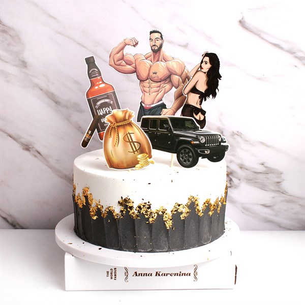 Set que cắm hotboy + hot girl + rượu