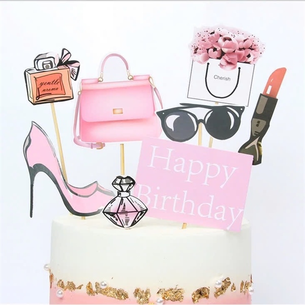 Set que HPBD giày cao gót + nước hoa hồng