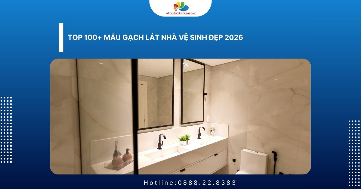 Top 100+ mẫu gạch lát nhà vệ sinh đẹp 2026