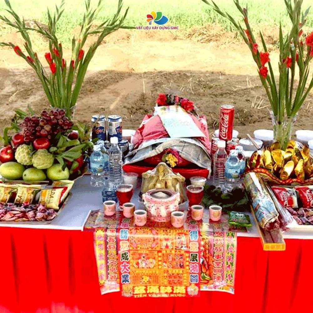 bài cúng động thổ xây nhà đầy đủ nhất