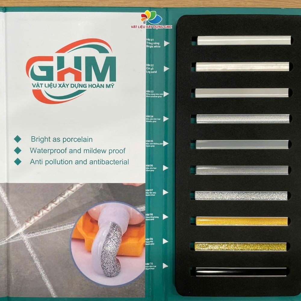 Bảng Màu Keo Chà Ron 2 Thành Phần Hoàn Mỹ Chi Tiết