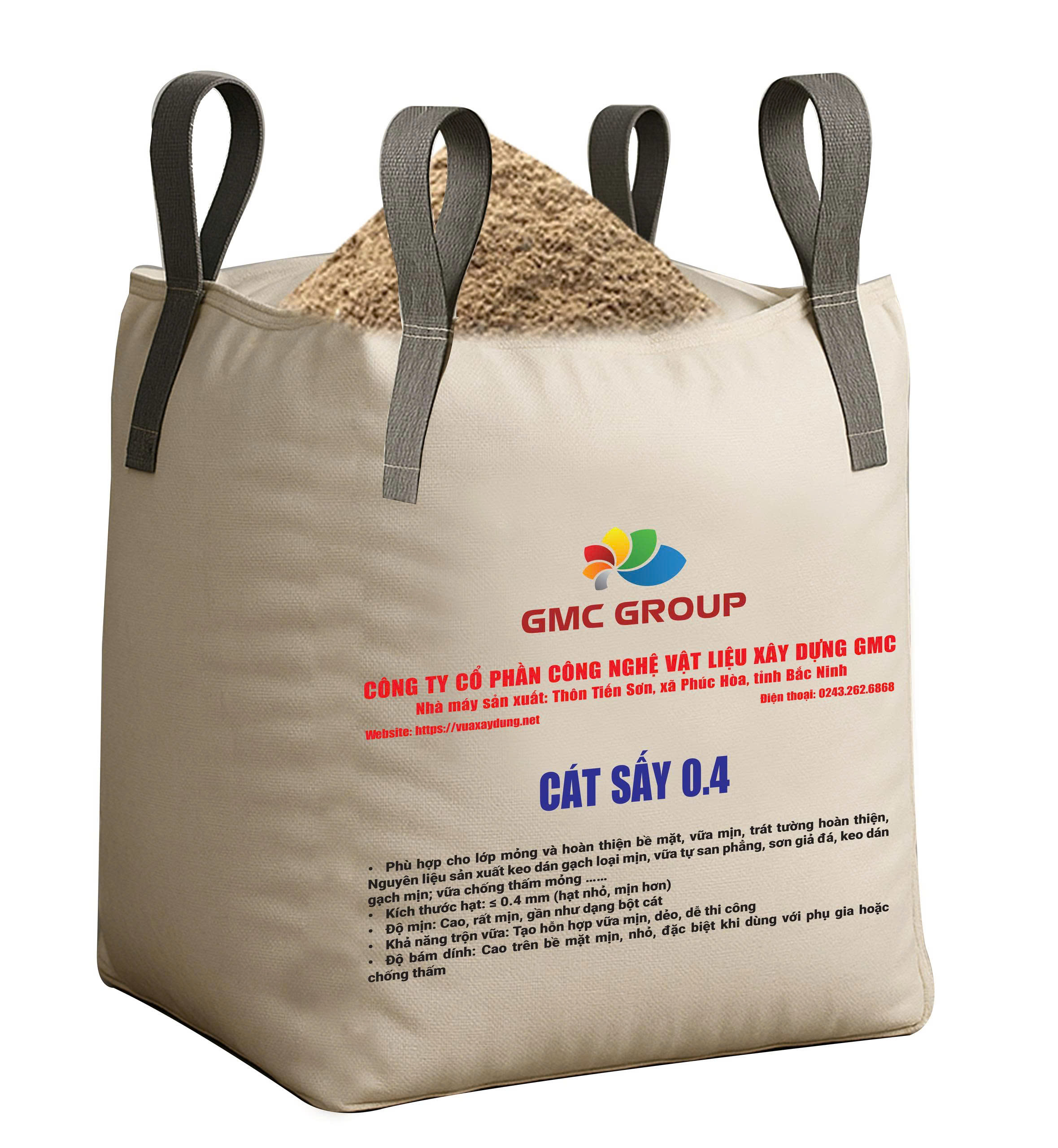 Cát sấy khô 0.4mm