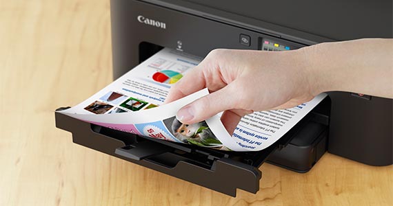 Máy in phun màu Canon PIXMA TS707 (A4/A5/ Đảo mặt/ USB/ LAN/ WIFI)