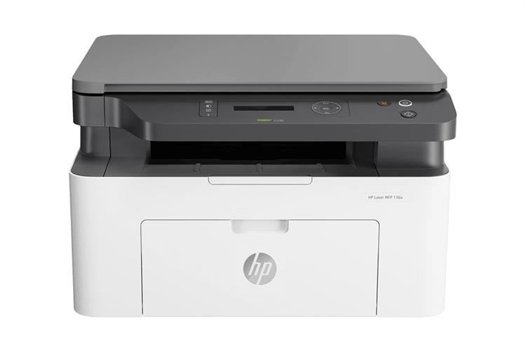 Máy in laser đen trắng đa chức năng HP Laser MFP 136w 4ZB86A (In| Copy| Scan| A4| A5| USB| WIFI)