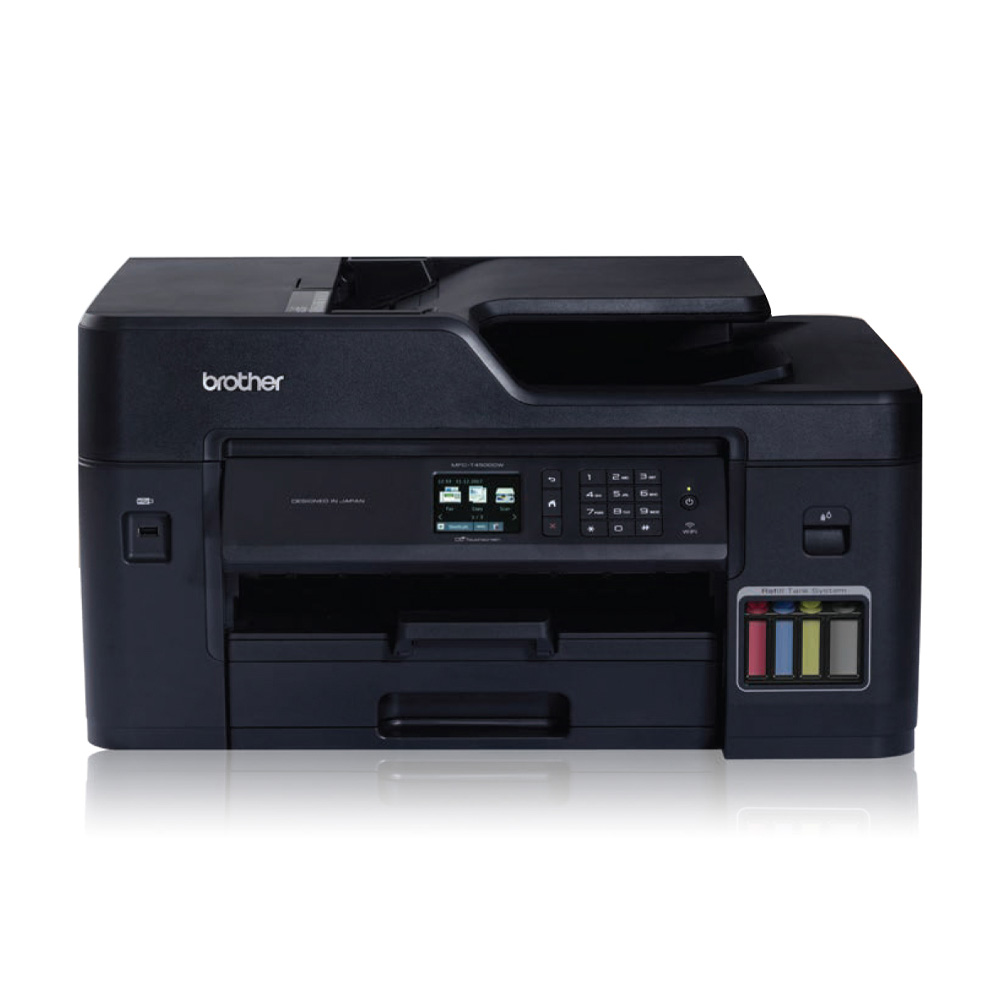 Máy in phun màu đa năng Brother MFC-T4500DW A3 (In 2 mặt, Scan ADF 1 mặt, Fax, A3 USB, LAN, WIFI)