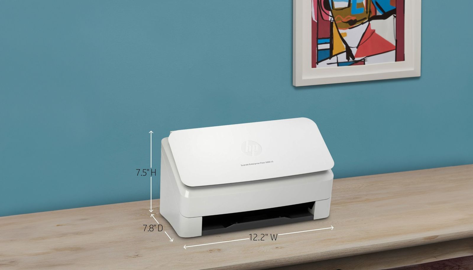 Máy quét HP ScanJet Enterprise Flow 5000 s5 6FW09A (A4 | ADF 80 tờ | 65ppm/130ipm | USB 3.0)