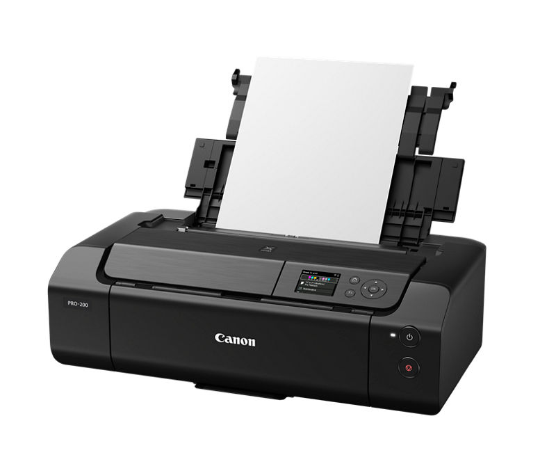 Máy In Phun Màu Canon PIXMA PRO - 200  ( In A3 / A4 / WIFI /  USB / in qua Điện Thoại )