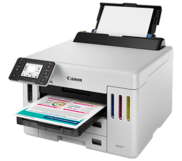 Máy In Phun Màu Canon MAXIFY GX5570 ( In 2 mặt / WIFI/ USB / màn LCD / A4/ A5 )