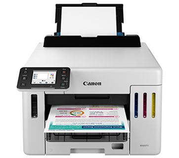 Máy In Phun Màu Canon MAXIFY GX5570 ( In 2 mặt / WIFI/ USB / màn LCD / A4/ A5 )