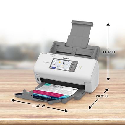 Máy scan Brother ADS-4700W (Scan 2 mặt | ADF 80 tờ | 40ppm/80ipm | A4 | USB | LAN | WIFI)