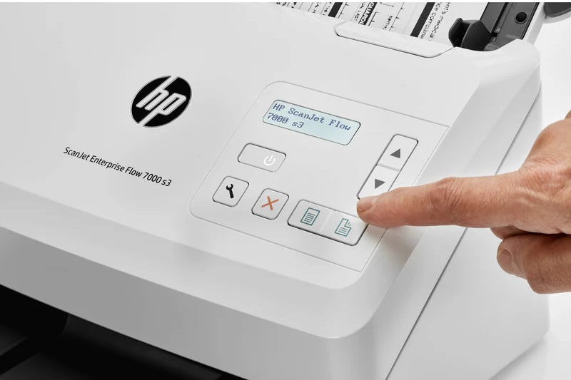 Máy scan HP ScanJet Enterprise Flow 7000 s3 L2757A (A4 | scan 2 mặt | ADF 80 tờ | 75ppm/150ipm | USB 3.0)