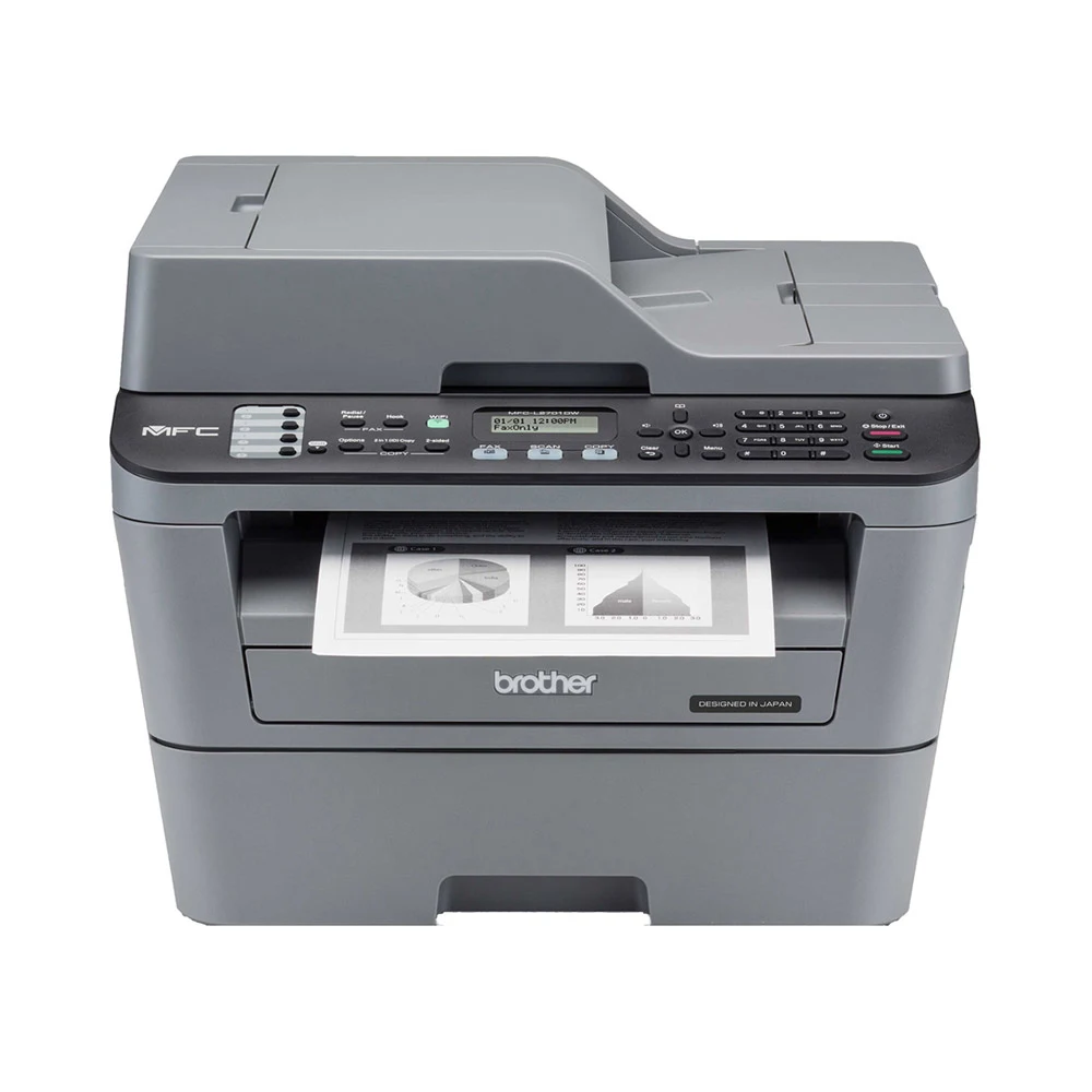 Máy in Laser Đa năng Brother MFC- L2701DW (in 2 mặt/ADF/ WIFI / Scan/ Copy/A4/USB) Bảo hành 24 tháng