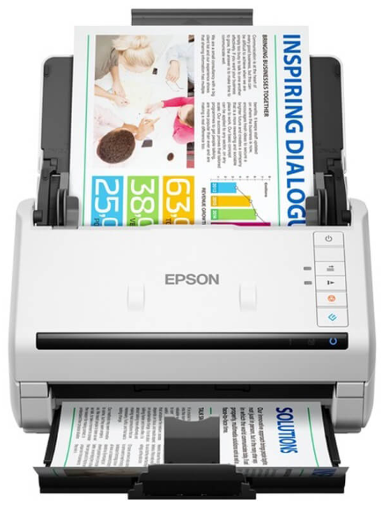 Máy scan Epson DS-530II (Scan 2 mặt | 35ppm/70ipm | ADF 50 tờ | A4 | A5 | USB 3.0)