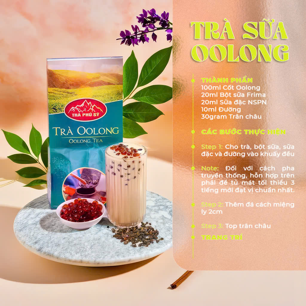 Công Thức Pha Chế Trà Sữa Oolong