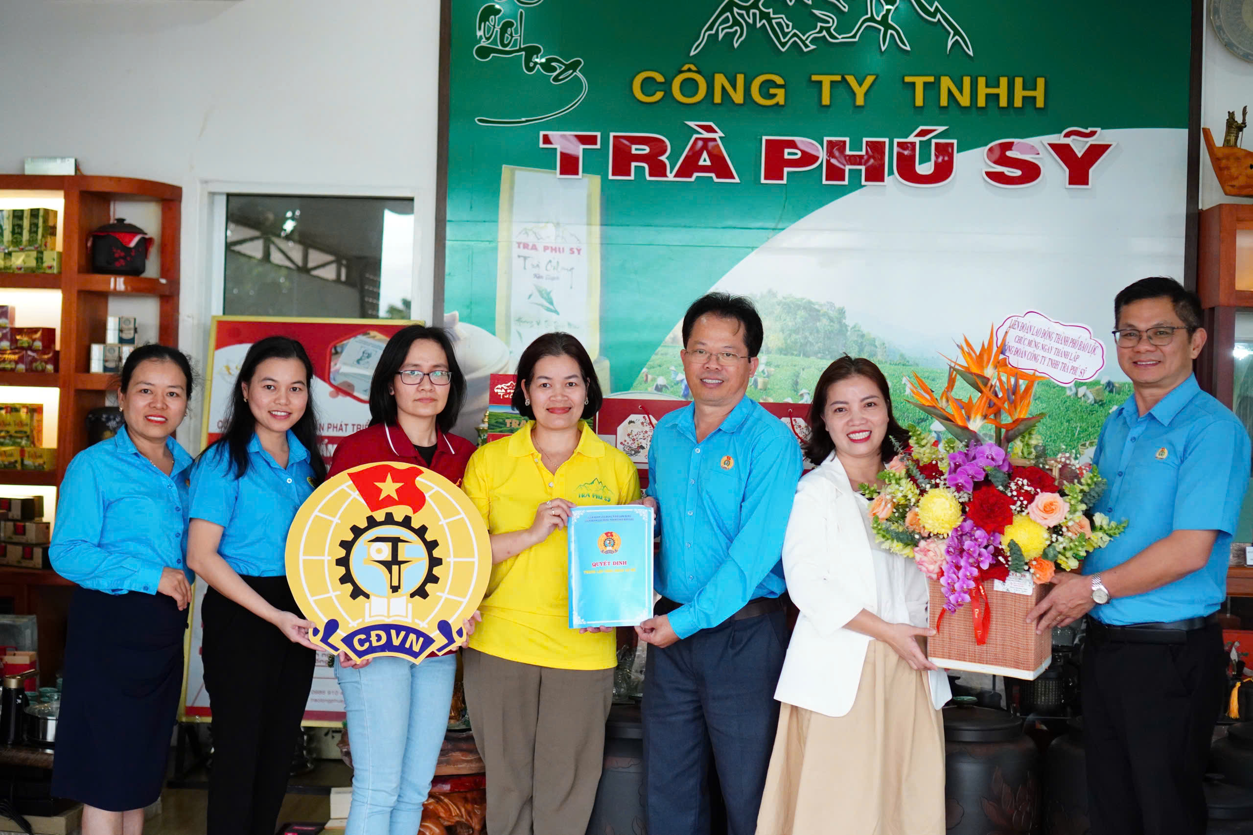 Thành Lập Công Đoàn Cơ Sở tại Trà Phú Sỹ: Bước Tiến Vì Người Lao Động