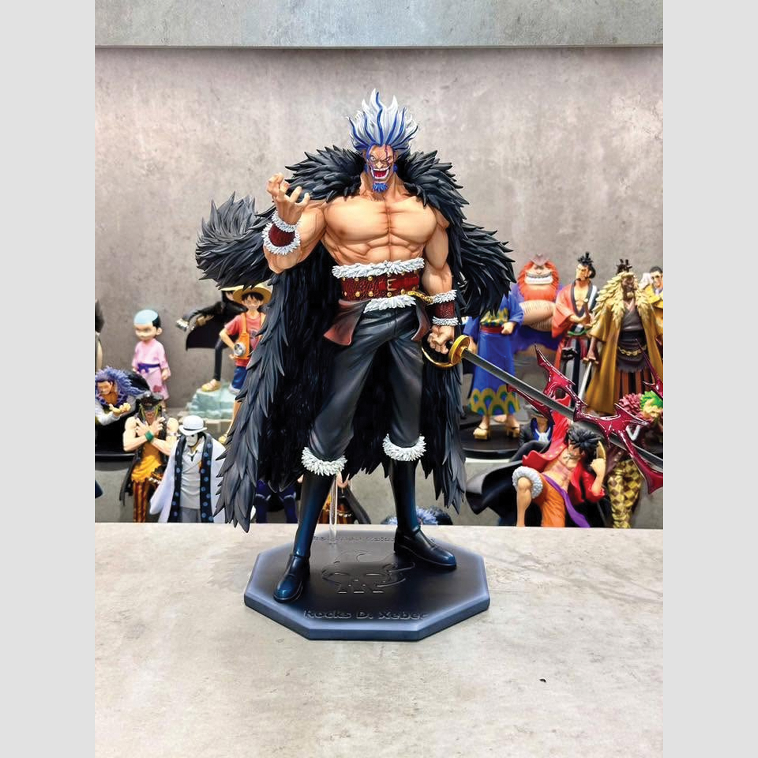 Mô hình Rocks D. Xebec - One Piece - Scorpio Studio
