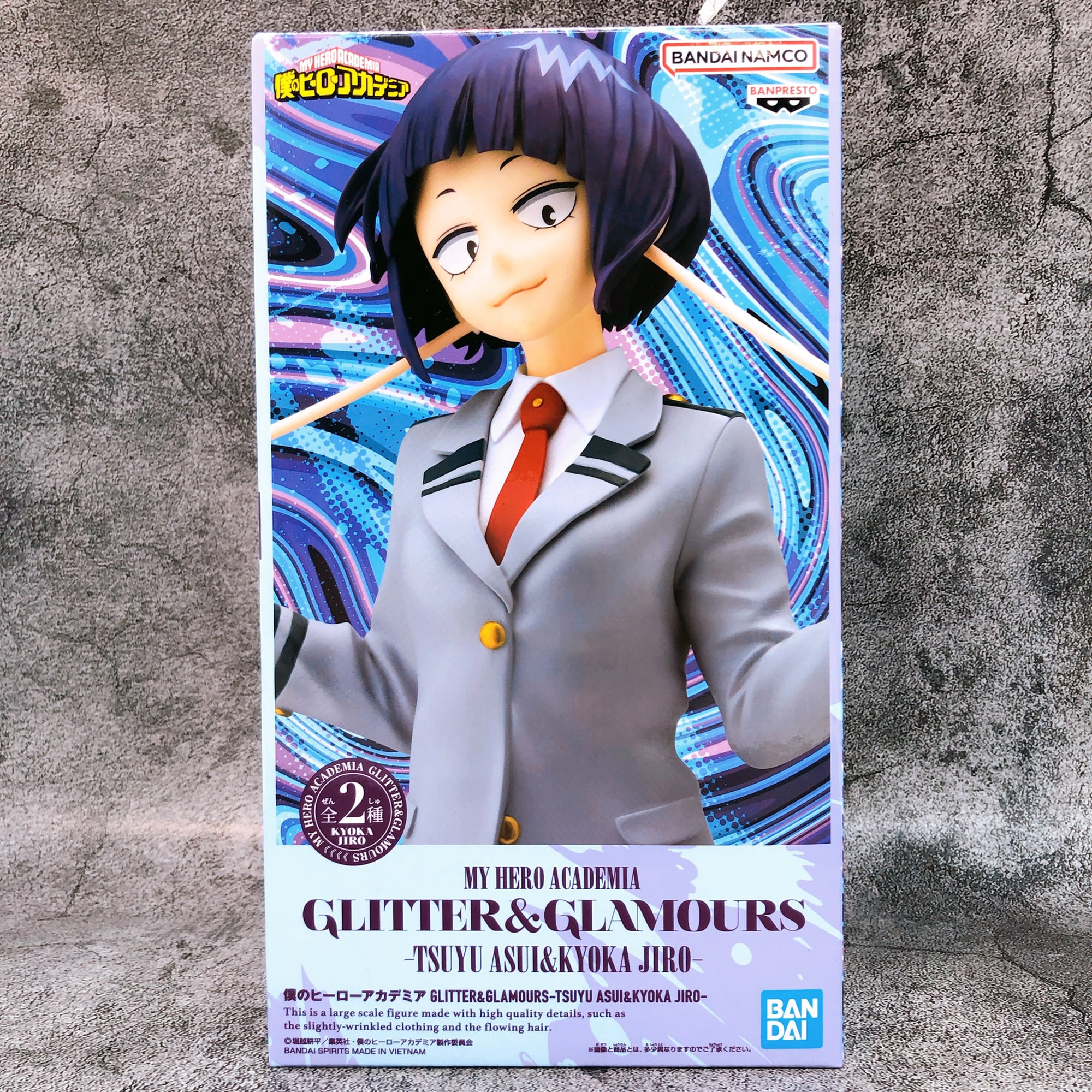 Mô hình Tsuyu Asui & Kyoka Jiro - Glitter&Glamours - My Hero Academia Chính hãng Bandai