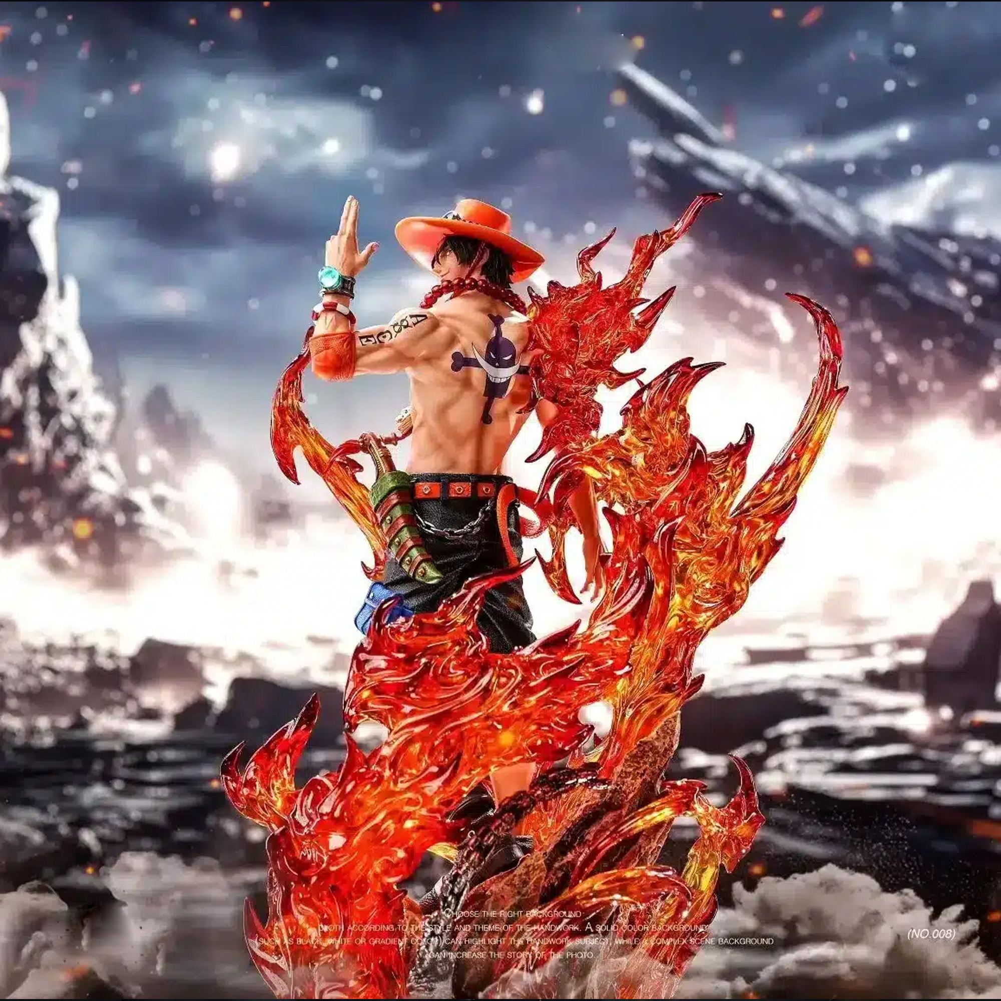 Mô hình Portgas D. Ace - OnePiece - LX Studio