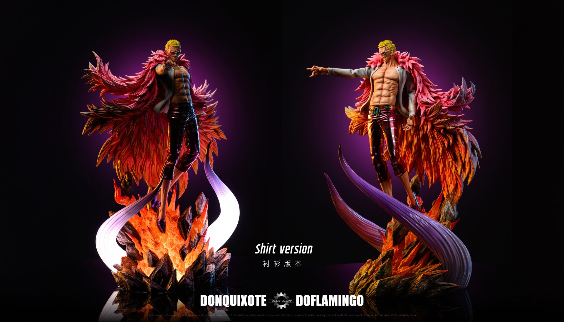 Mô hình Doflamingo - OnePiece - Reset Studio