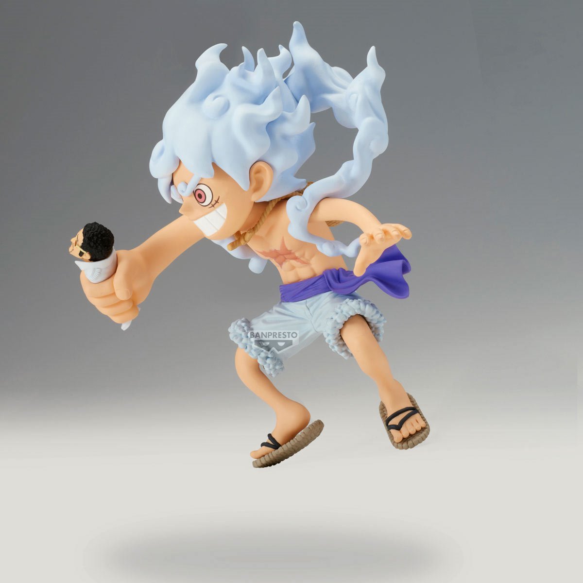 Mô hình Monkey D. Luffy vs Borsalino - Mega WCF - OnePiece Chính hãng Bandai