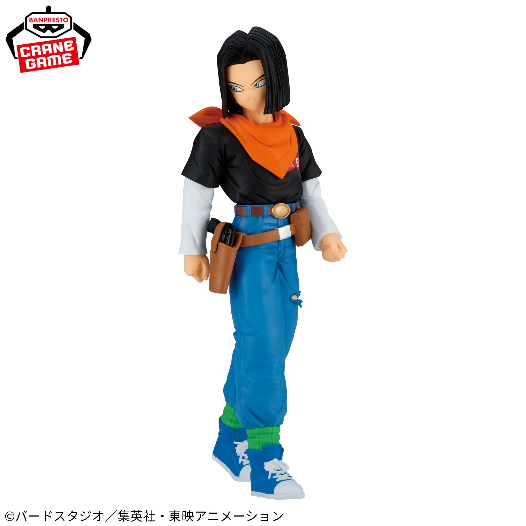 Mô hình Android 17 - Solid Edge Works - Dragon Ball Chính hãng Bandai