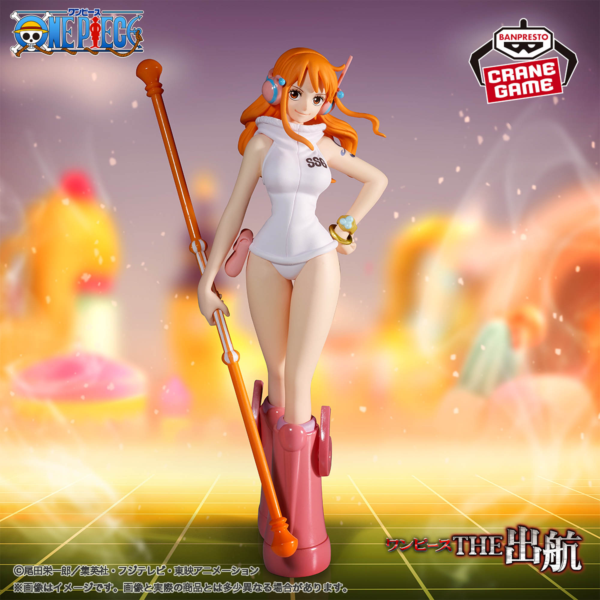 Mô hình Nami Egghead - The Shukko - OnePiece Chính hãng Bandai