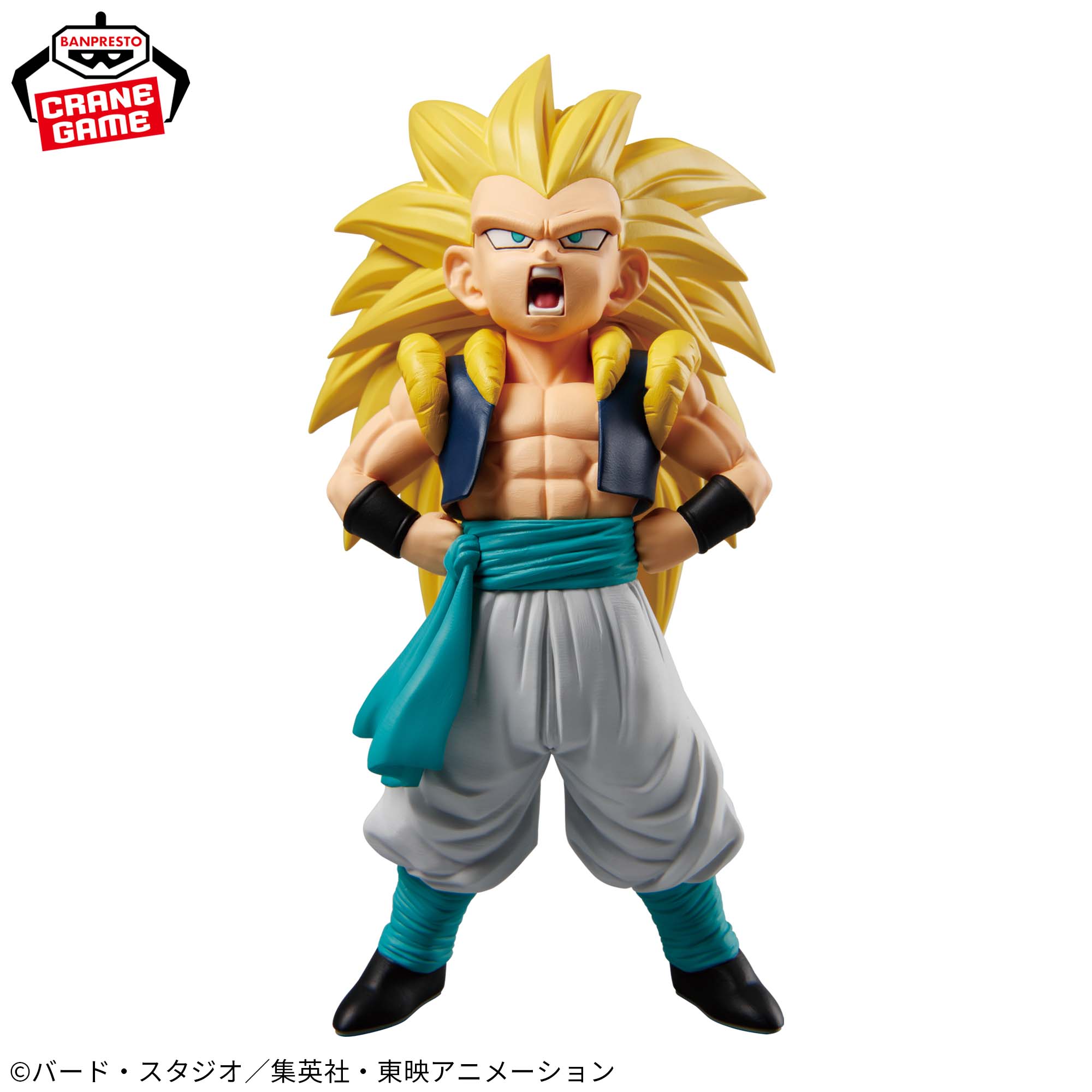 Mô hình SSJ3 Gotenks - Solid Edge Works - Dragon Ball Chính hãng Bandai
