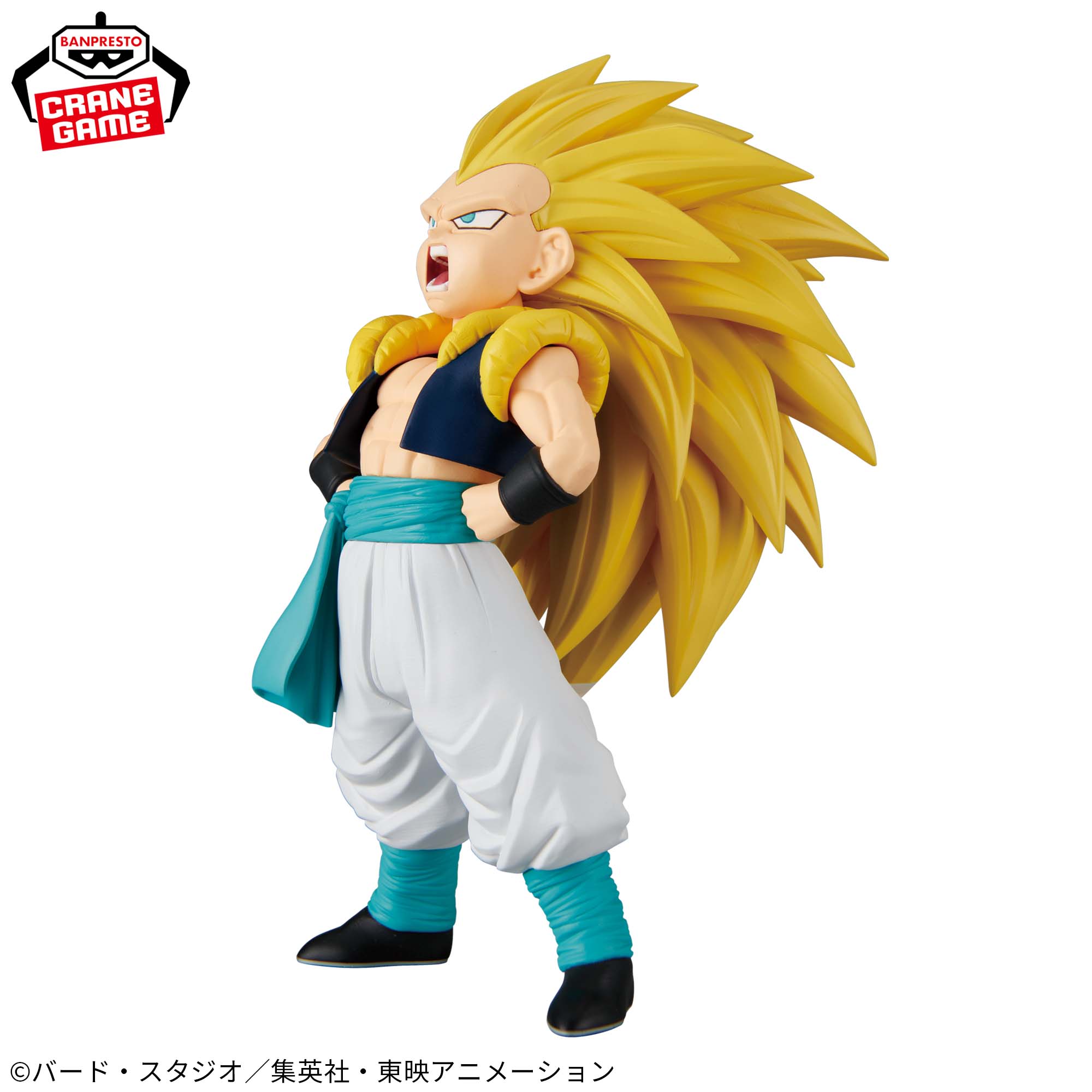 Mô hình SSJ3 Gotenks - Solid Edge Works - Dragon Ball Chính hãng Bandai