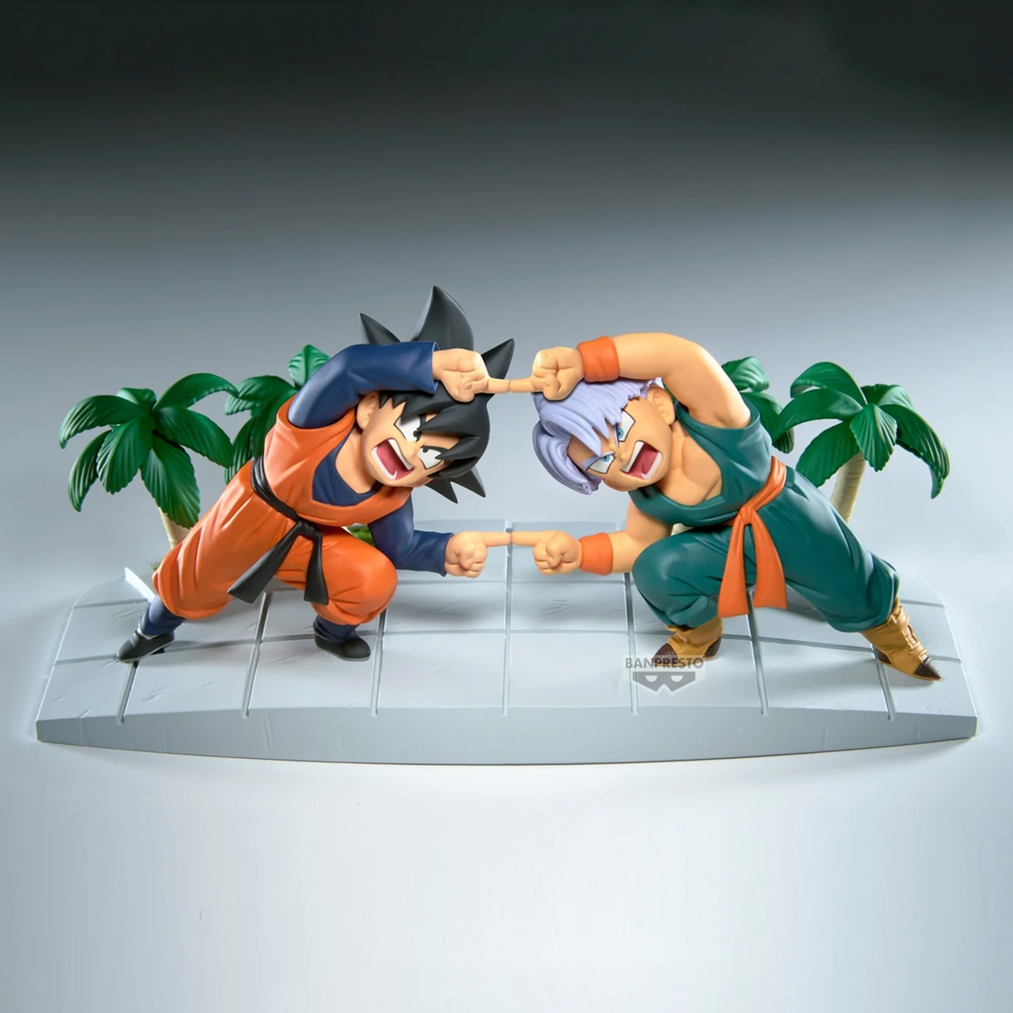 Mô hình Son Gotenks & Trunks - History Box - Dragon Ball Chính hãng Bandai