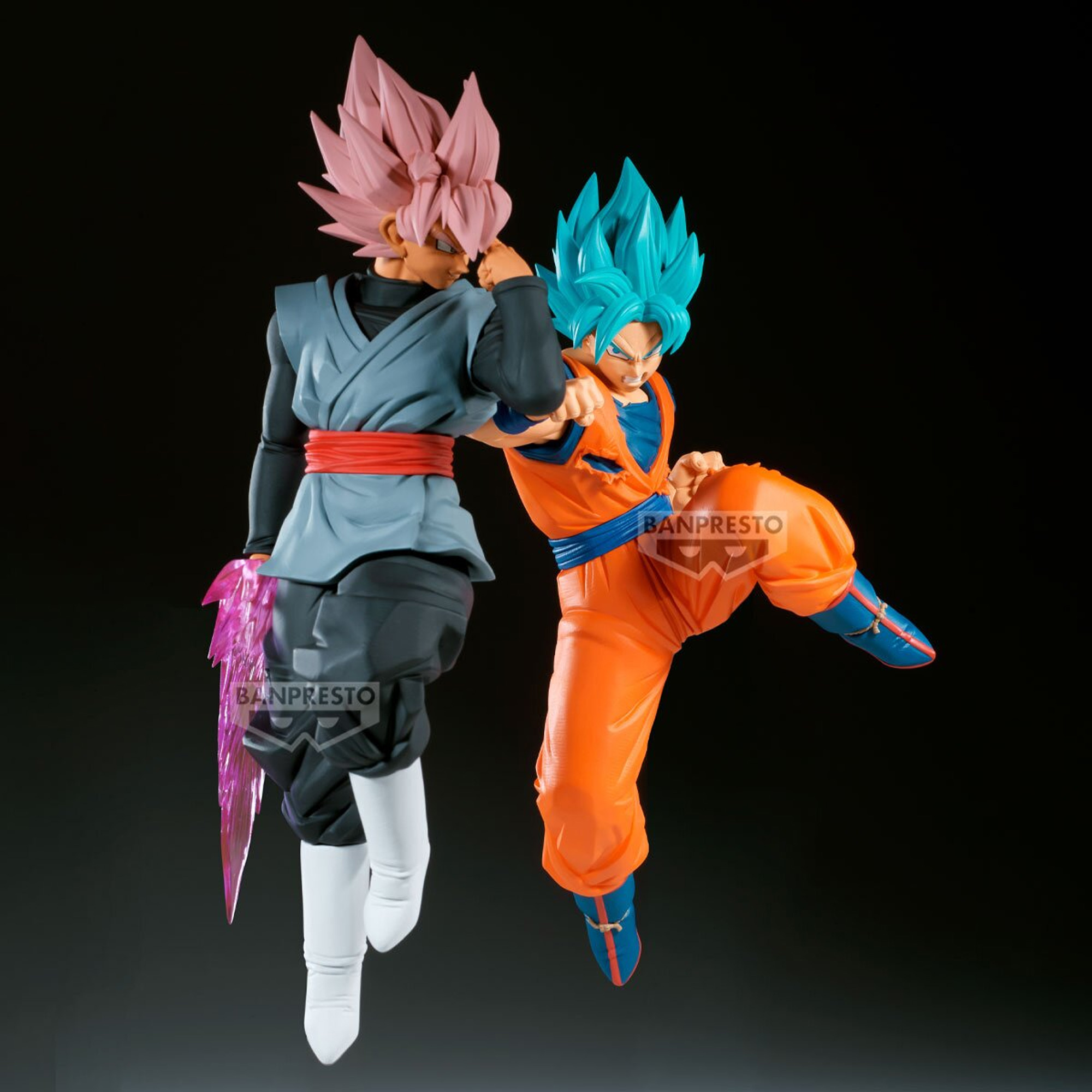 Mô hình SSJ Blue Son Goku - Match Makers (vs Black Goku SSJ Rose) - Dragon Ball Chính hãng Bandai