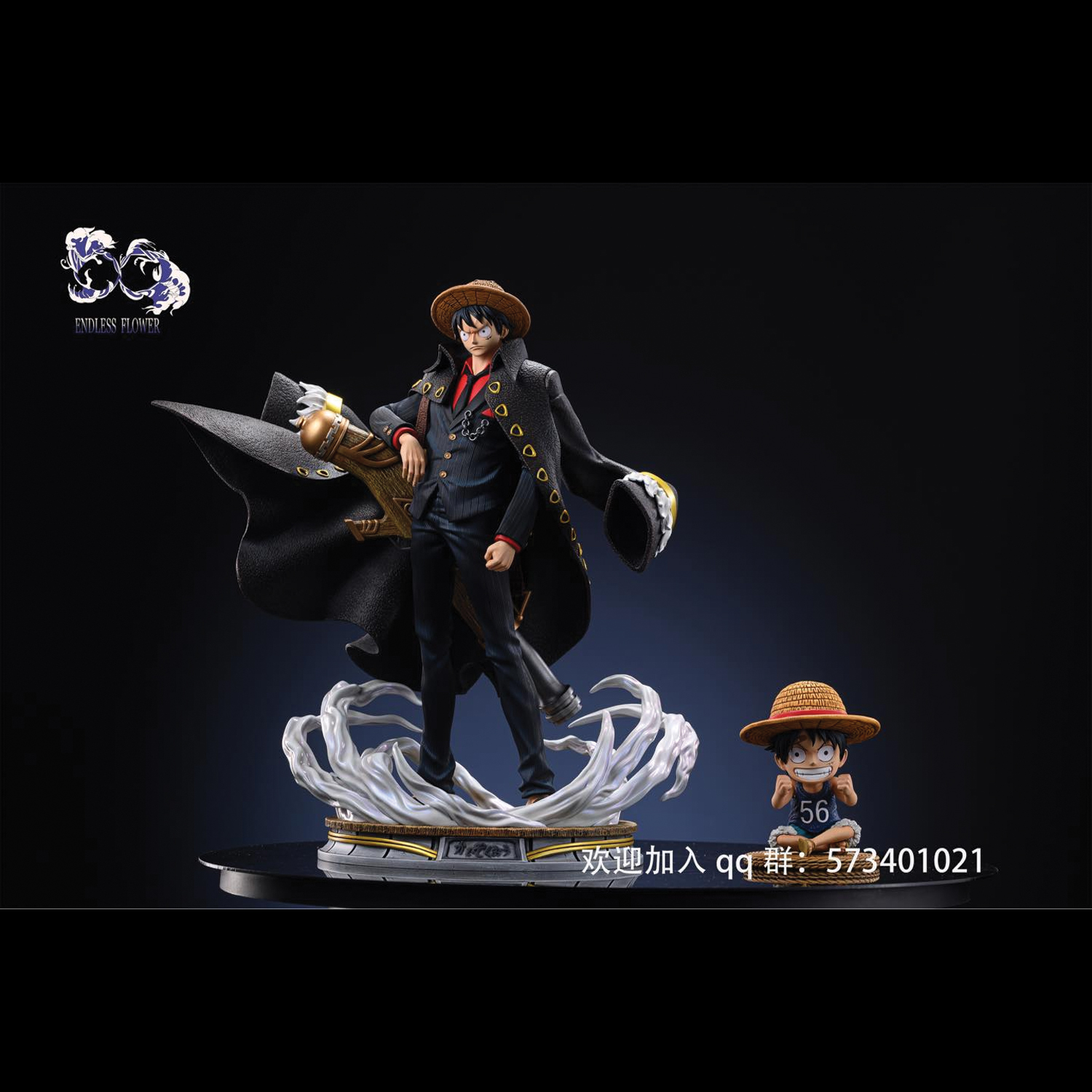Mô hình Monkey D. Luffy Strong World - One Piece - Endless Flower Studio