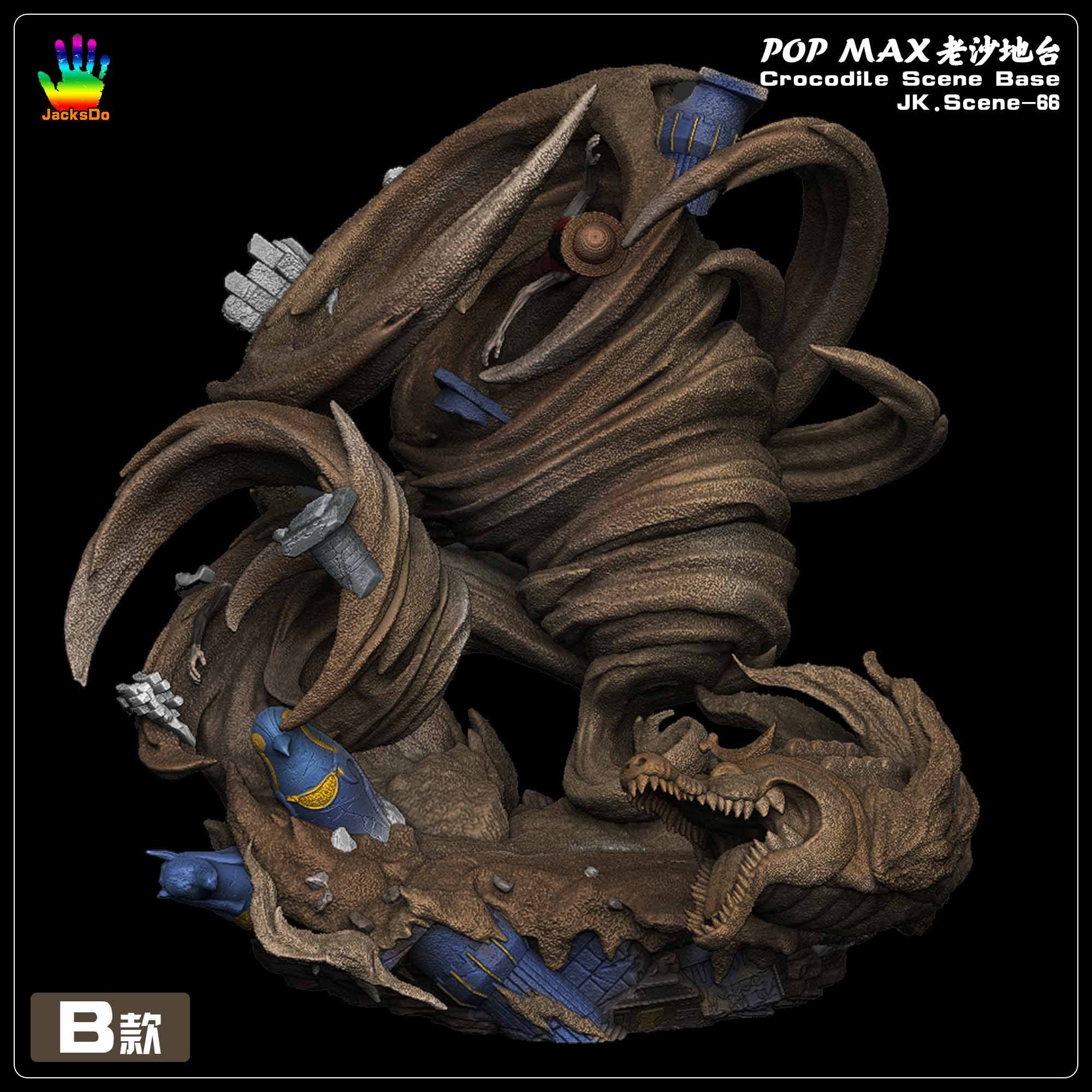 Mô hình Base POP MAX Crocodile - OnePiece - Jacksdo Studio