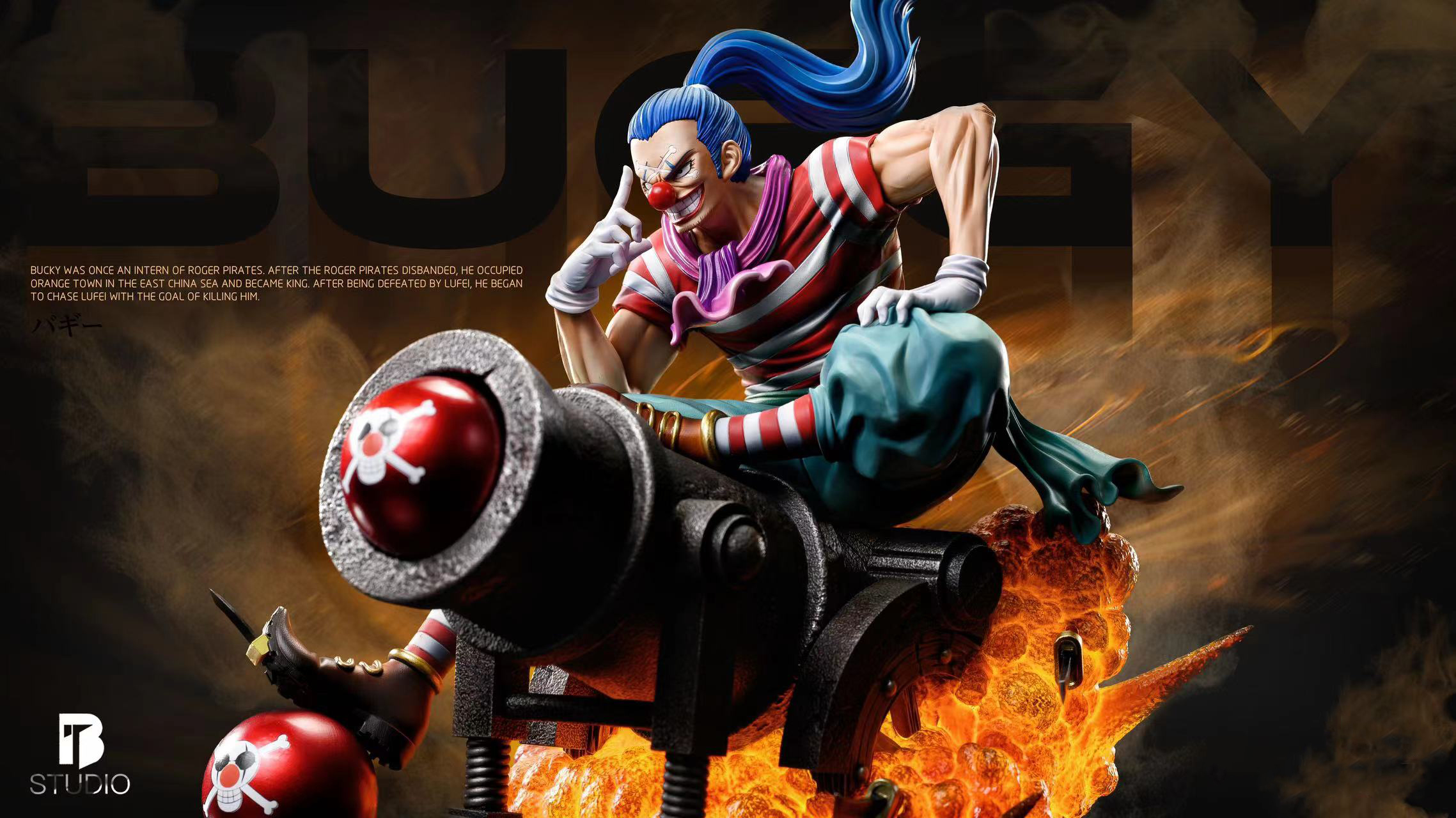 Mô hình Buggy - OnePiece - BT Studio