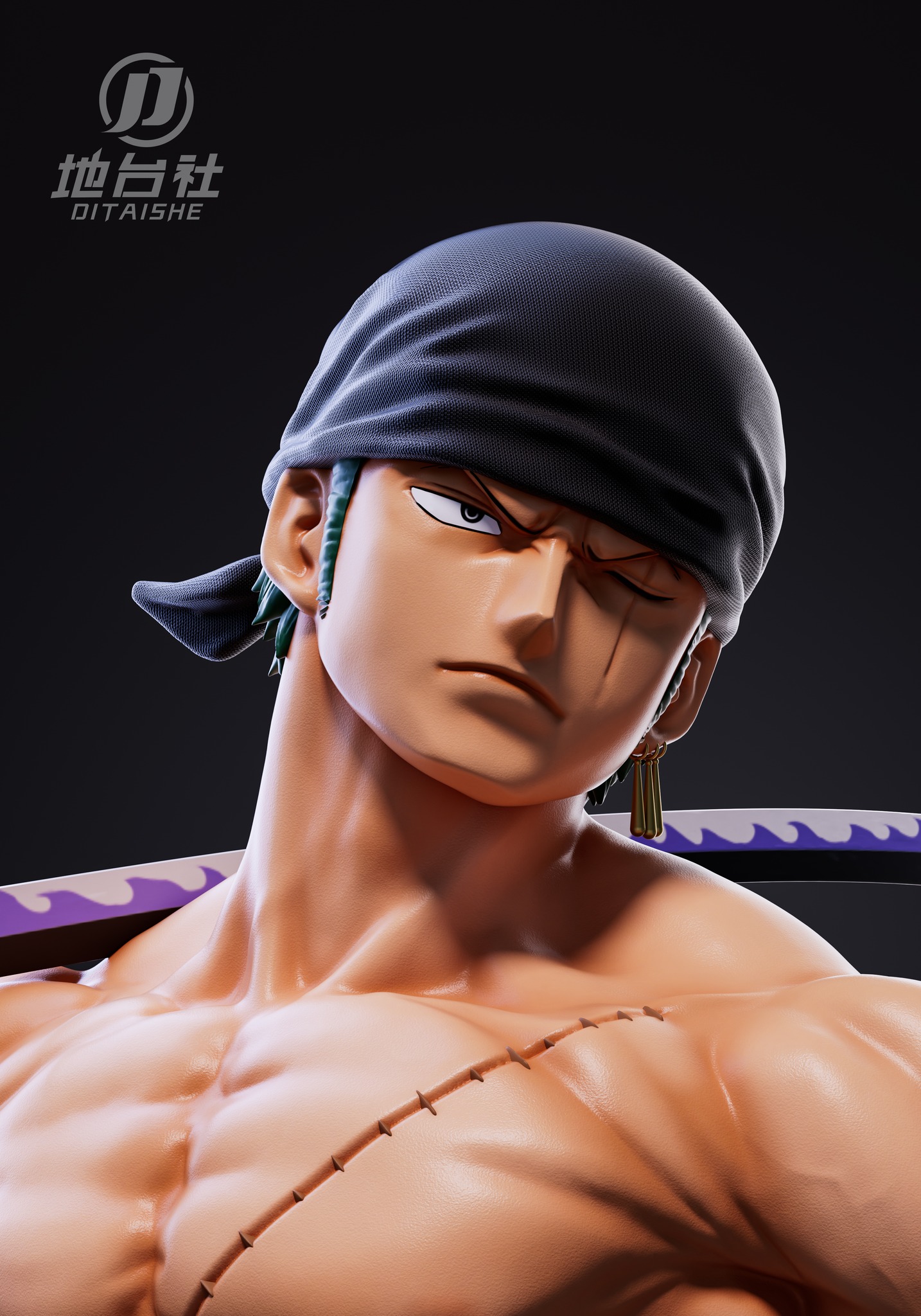 Mô hình Roronoa Zoro - OnePiece - Ditaishe Studio