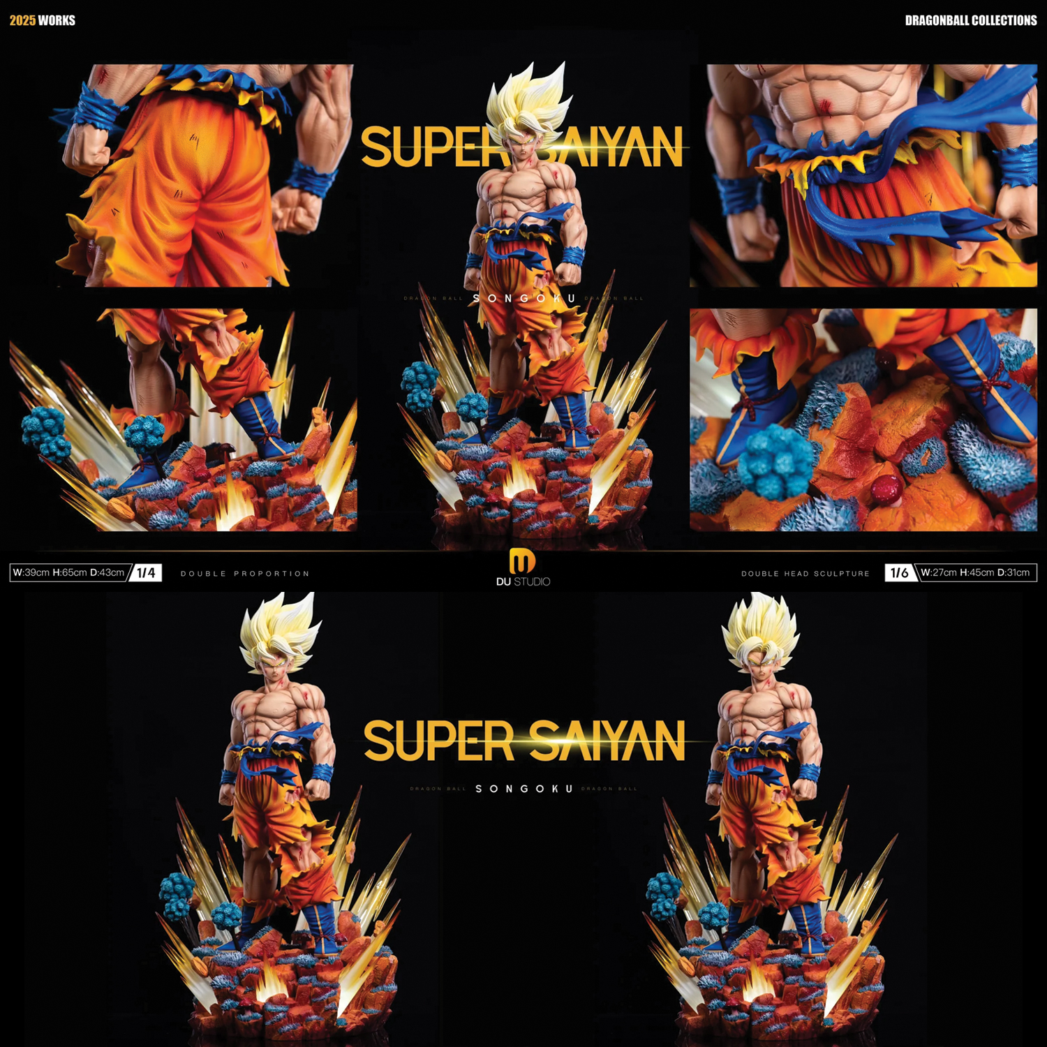 Mô hình Son Goku Super Saiyan - Dragon Ball - DU Studio