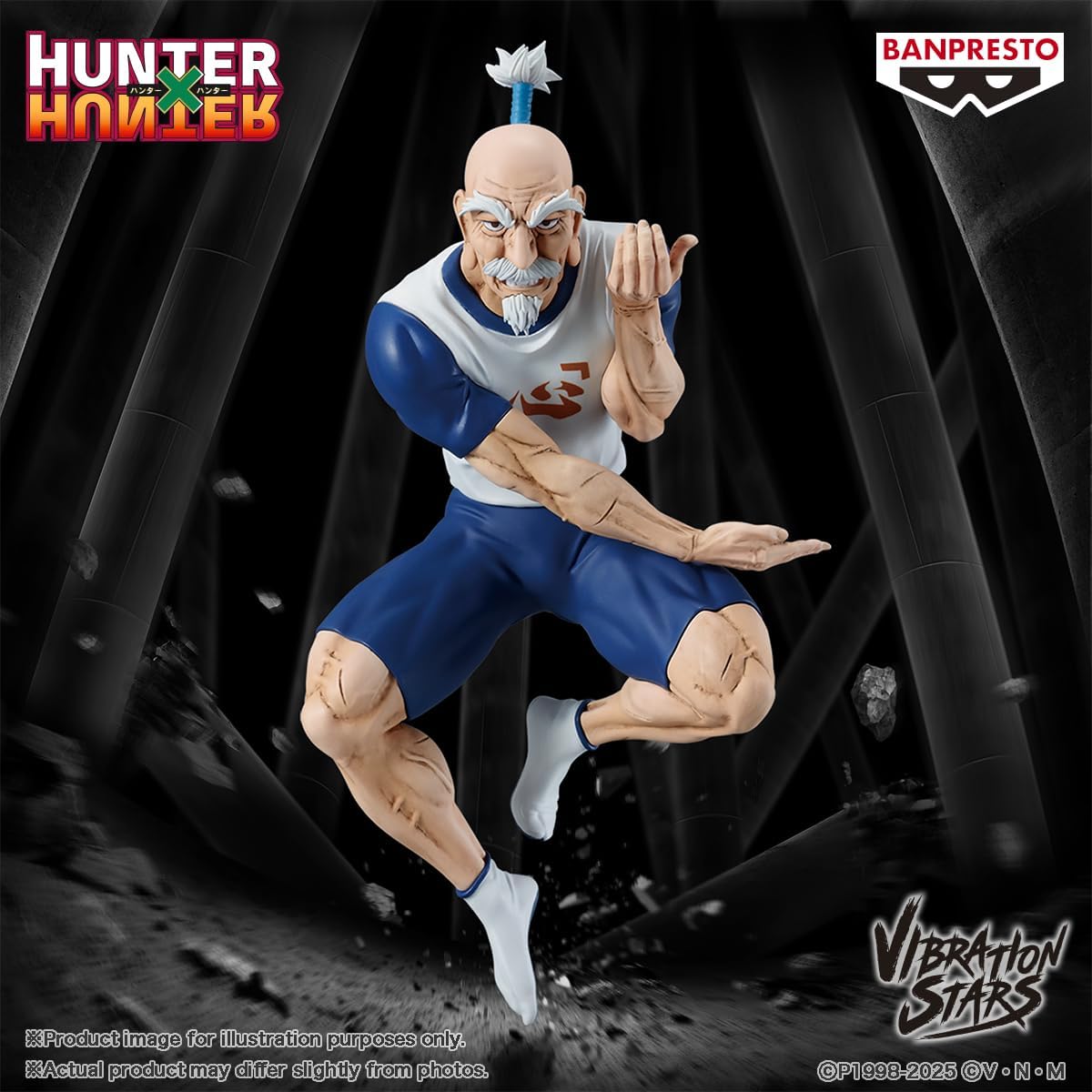 Mô hình Netero - Vibration Stars - Hunter x Hunter Chính hãng Bandai