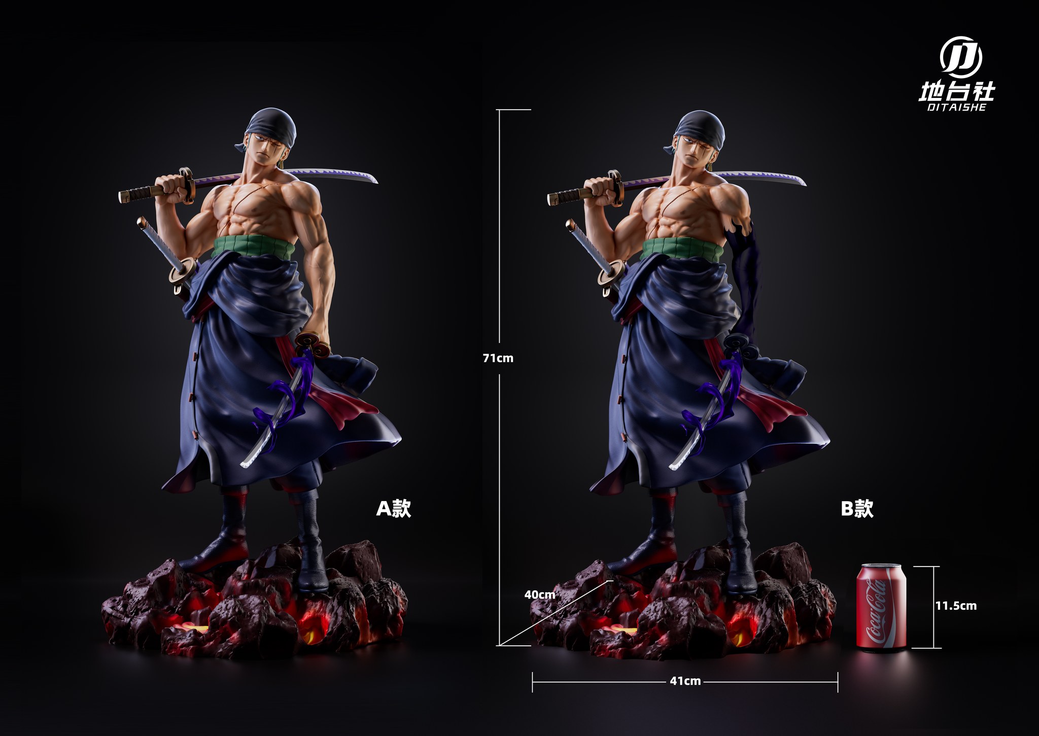 Mô hình Roronoa Zoro - OnePiece - Ditaishe Studio