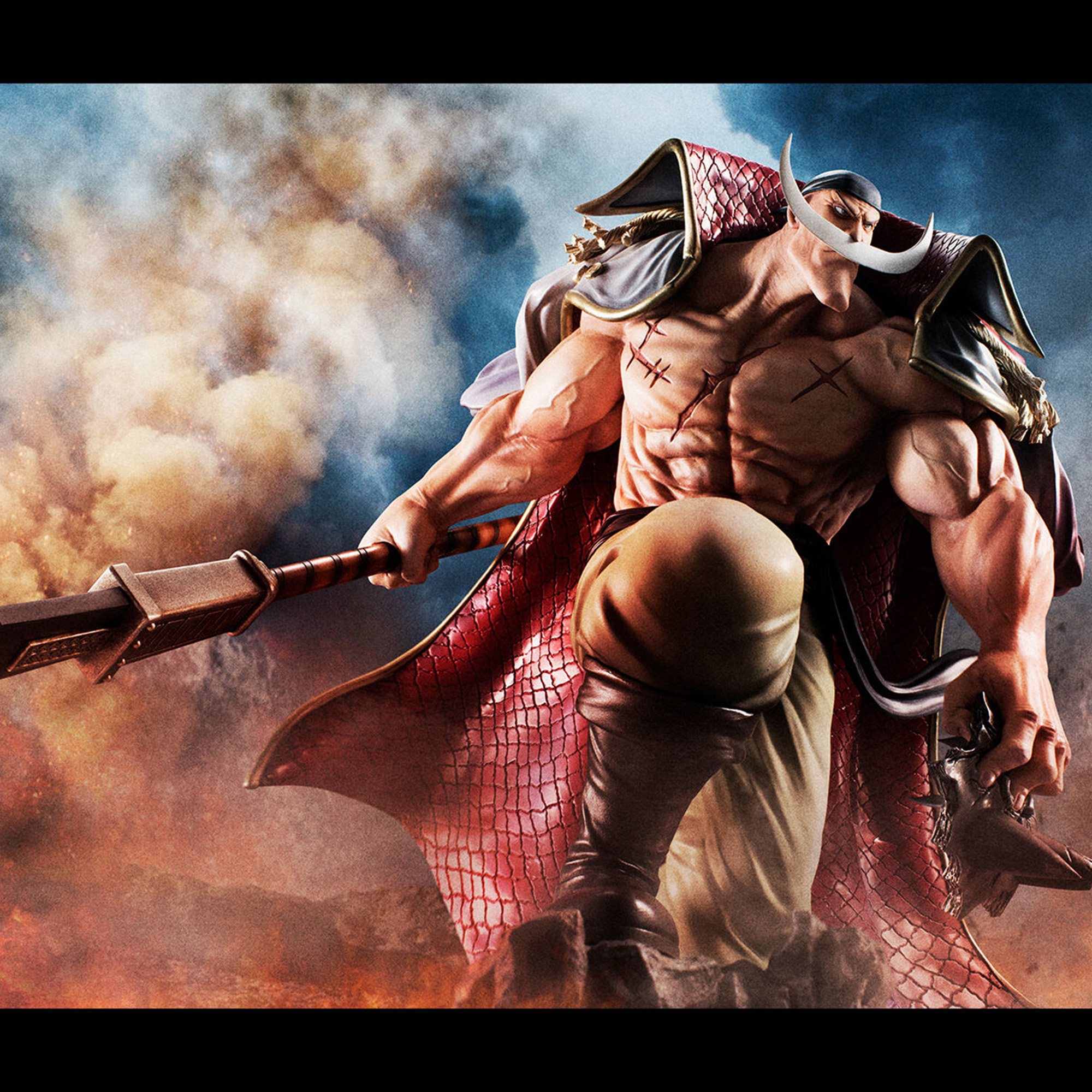 Mô hình Edward Newgate - P.O.P Maximum - OnePiece Chính hãng Megahouse