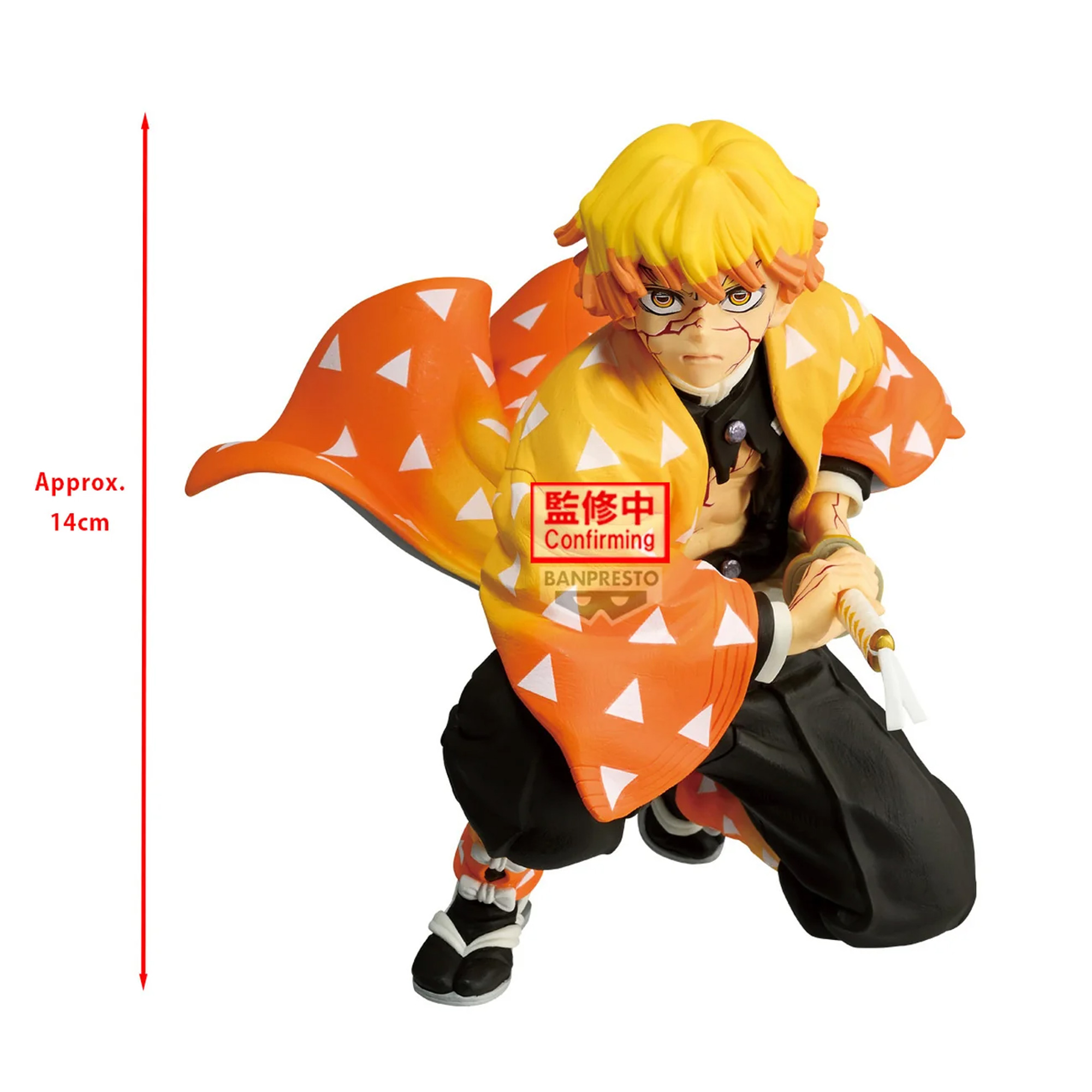 Mô hình Zenitsu Agatsuma - Maximatic - Demon Slayer Chính hãng Bandai