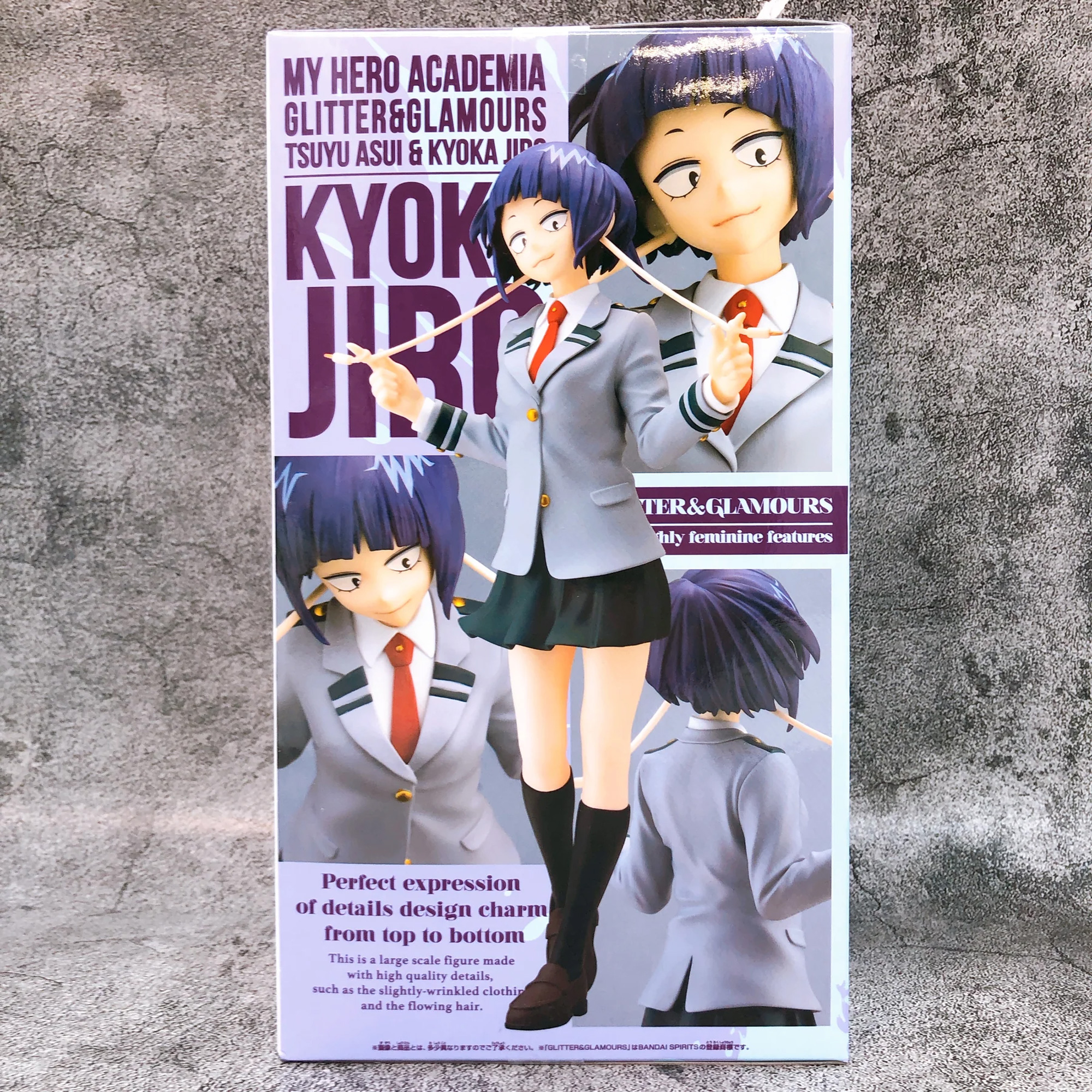 Mô hình Tsuyu Asui & Kyoka Jiro - Glitter&Glamours - My Hero Academia Chính hãng Bandai