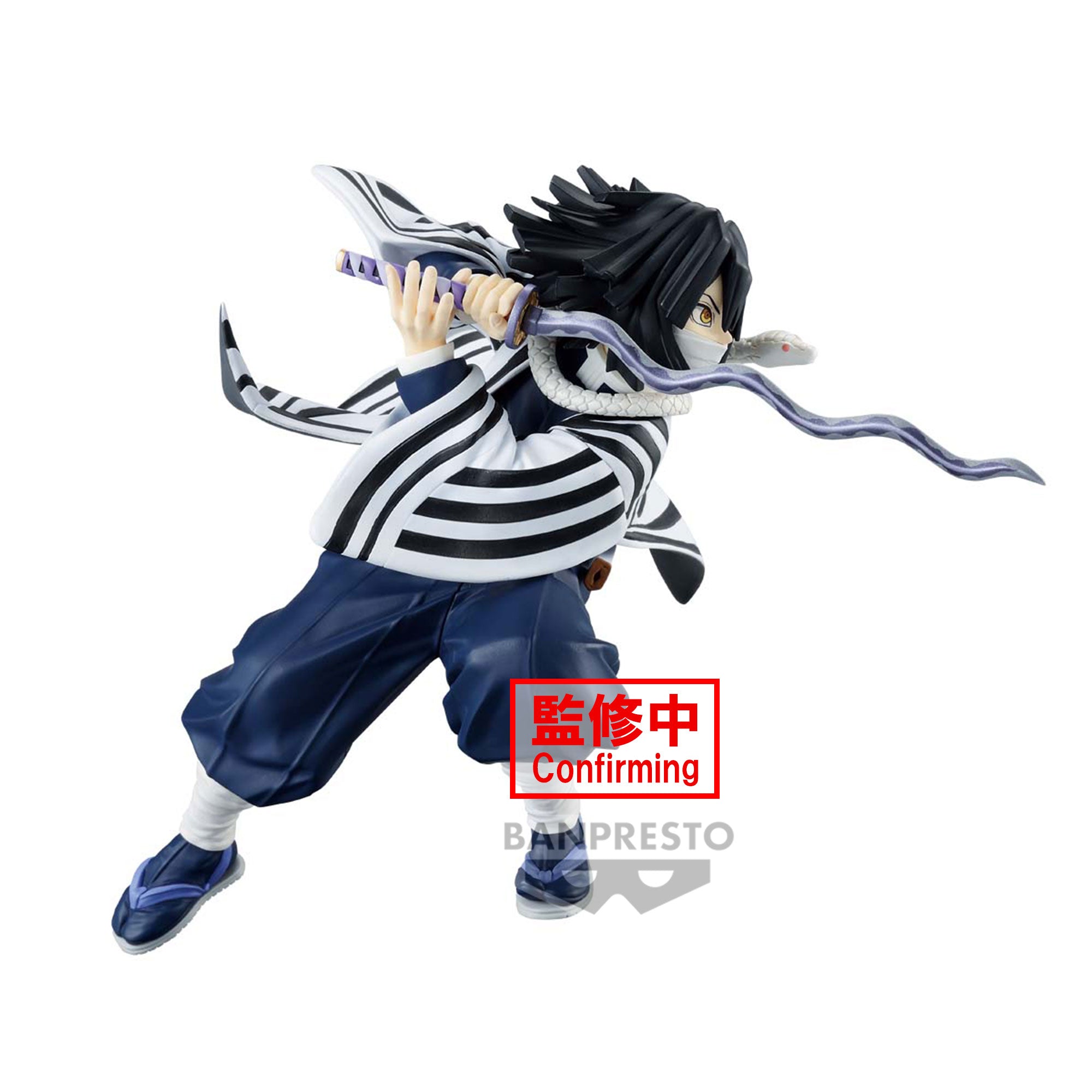 Mô hình Obanai Iguro - Vibration Stars - Demon Slayer Chính hãng Bandai