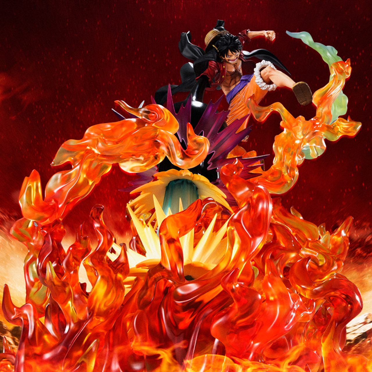 Mô hình Monkey D. Luffy -Red Roc- - Figuarts Zero - OnePiece Chính hãng Bandai