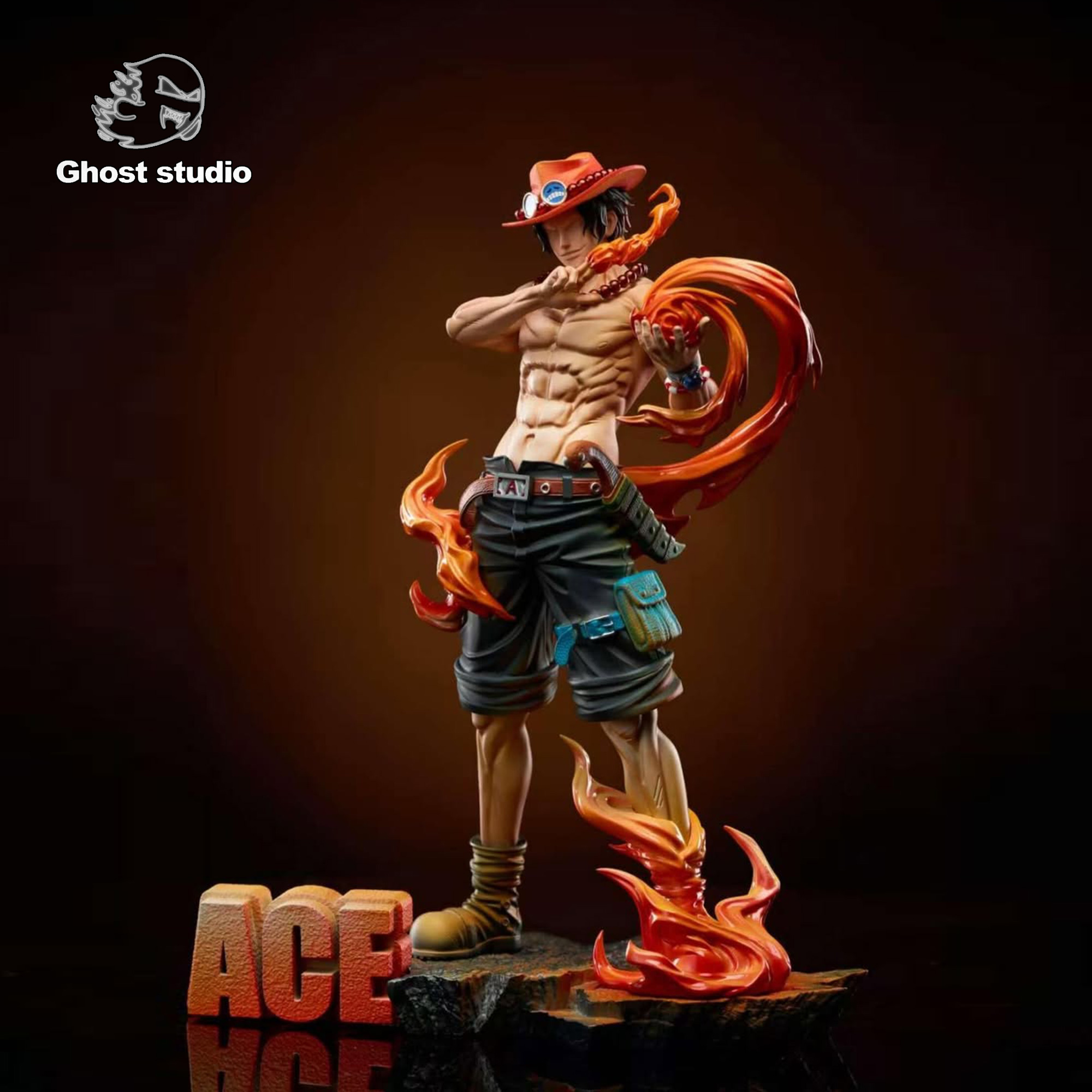 Mô hình Portgas D. Ace - OnePiece - Ghost Studio