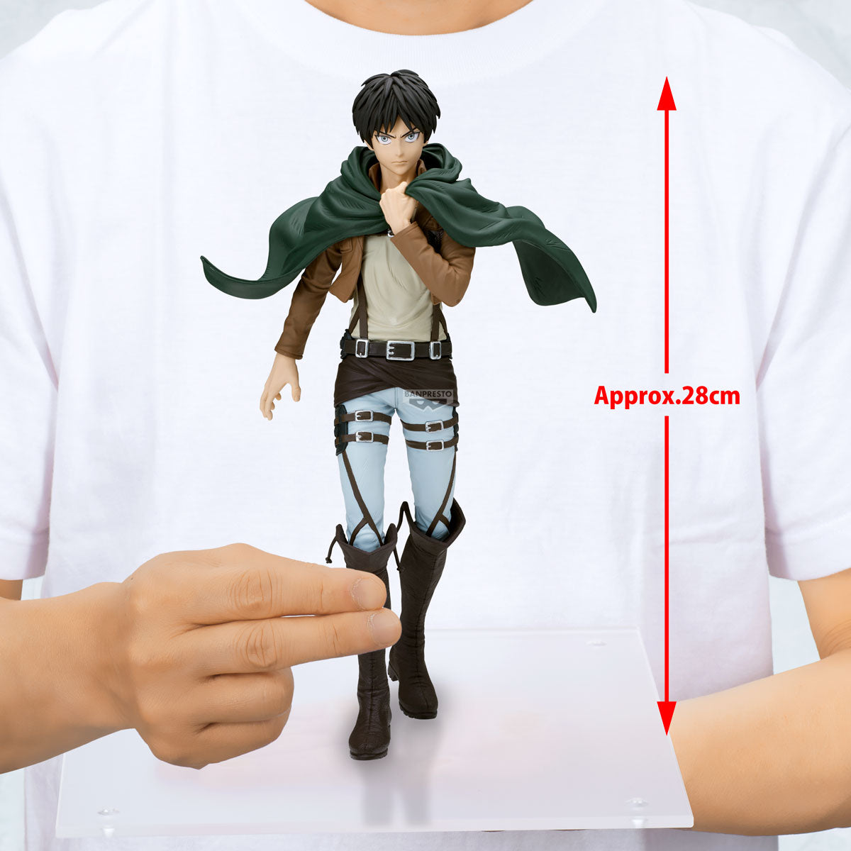 Mô hình Eren Yeager - Grandista - Attack On Titan Chính hãng Bandai