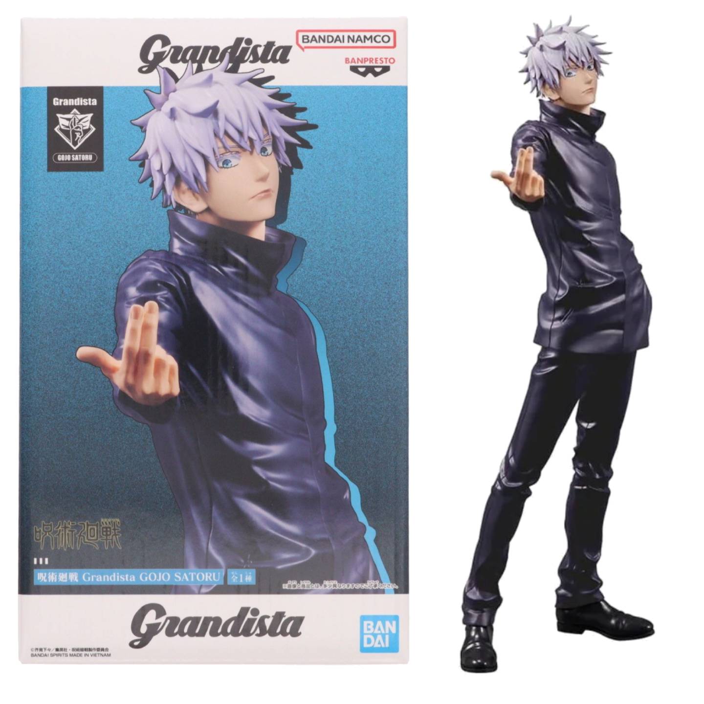 Mô hình Gojo Satoru - Grandista - Jujutsu Kaisen Chính hãng Bandai