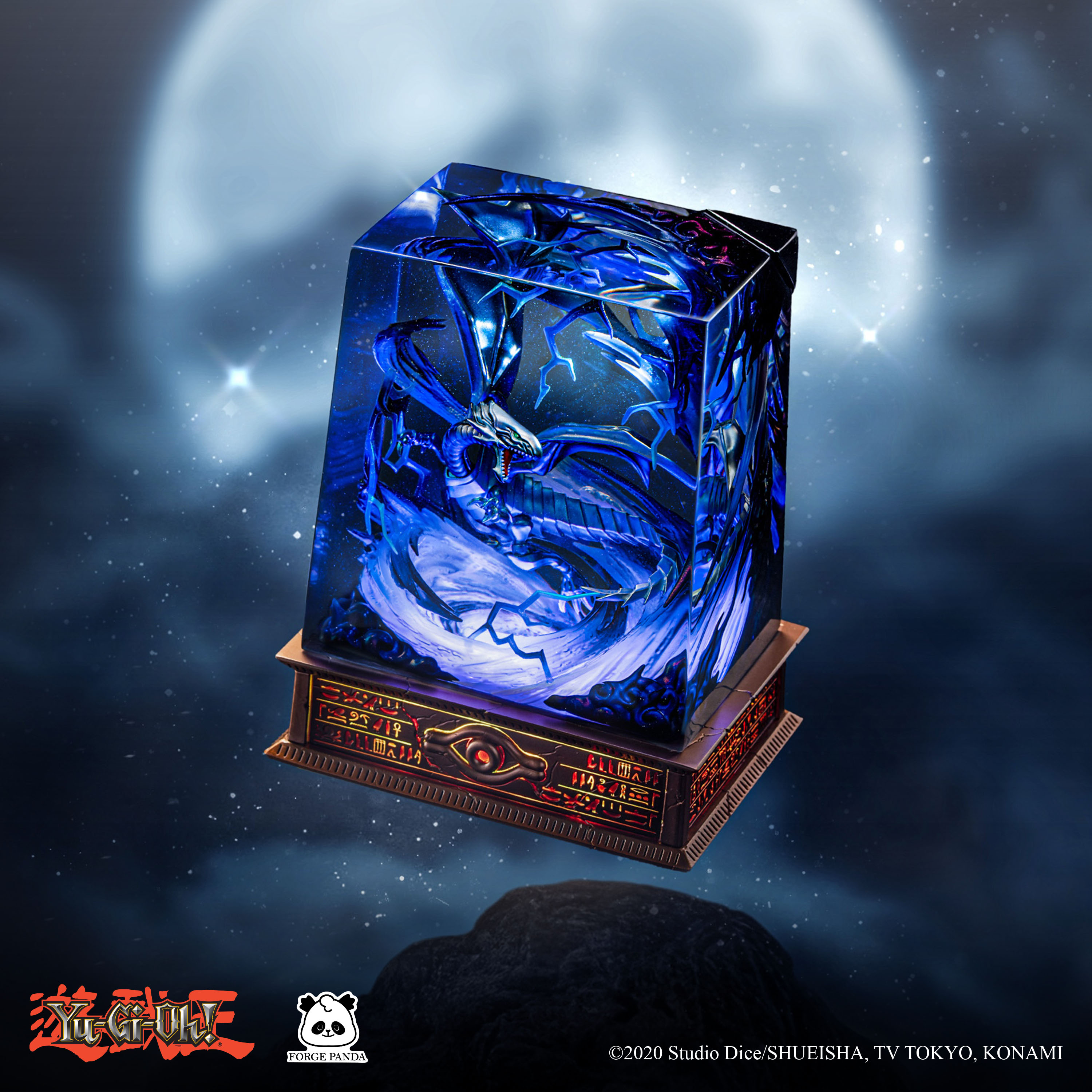 Mô hình Blue-Eyes White Dragon Diorama Lamp - Yu-Gi-Oh! - Dwaft Factory