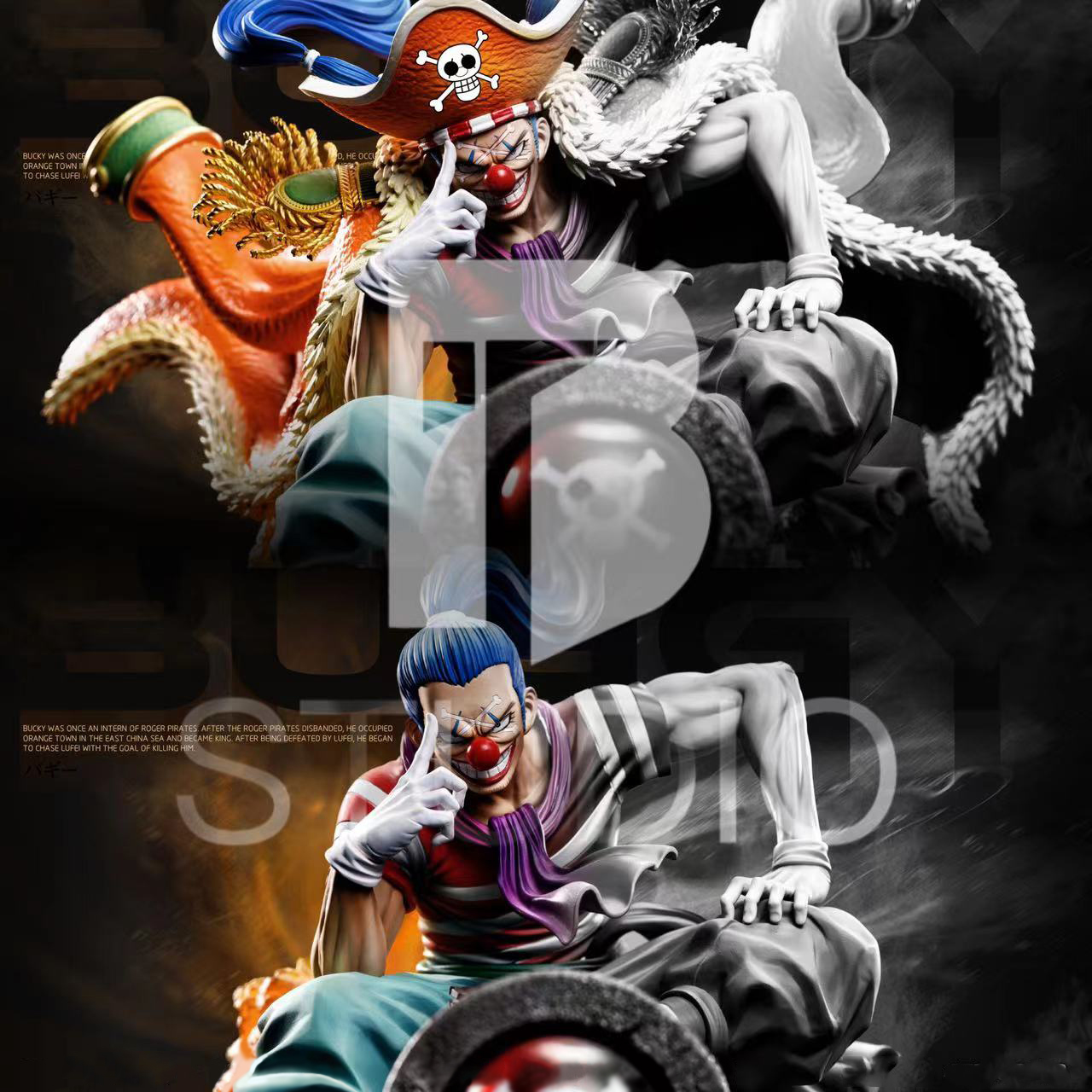 Mô hình Buggy - OnePiece - BT Studio