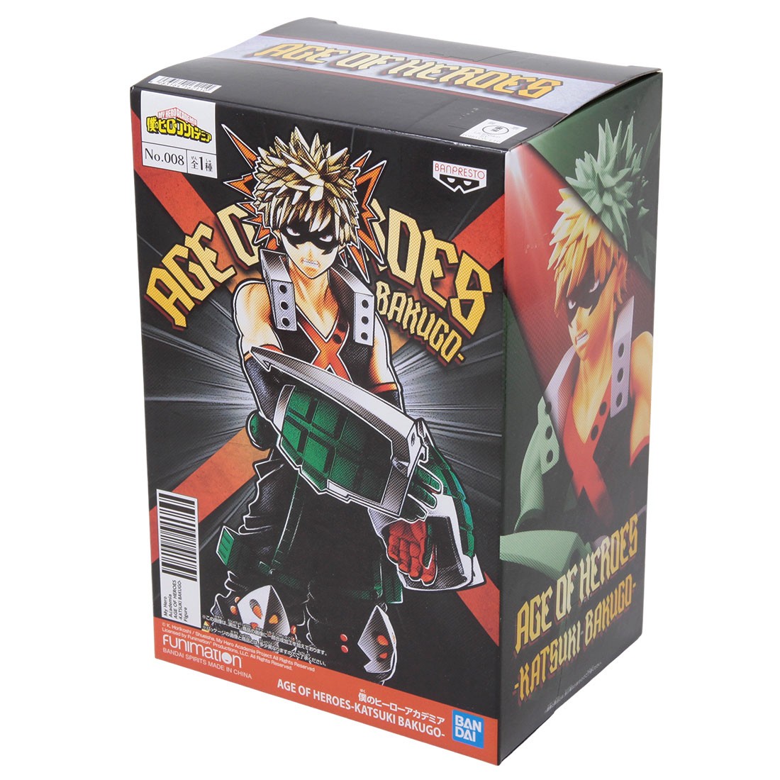 Mô hình Age Of Heroes Endeavor, Shoto, Bakugo - My Hero Academia Chính hãng Bandai